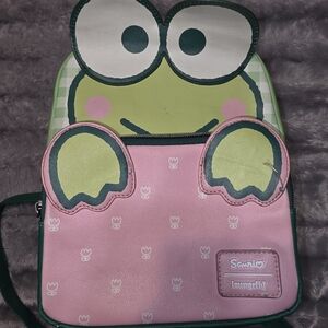 Loungefly Keroppi Pokemon Character Mini Backpack - Pink & Green